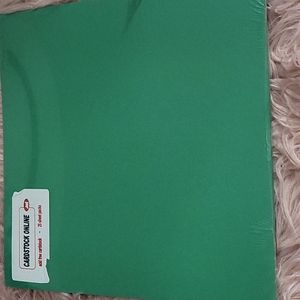 Green Craft Cardstock